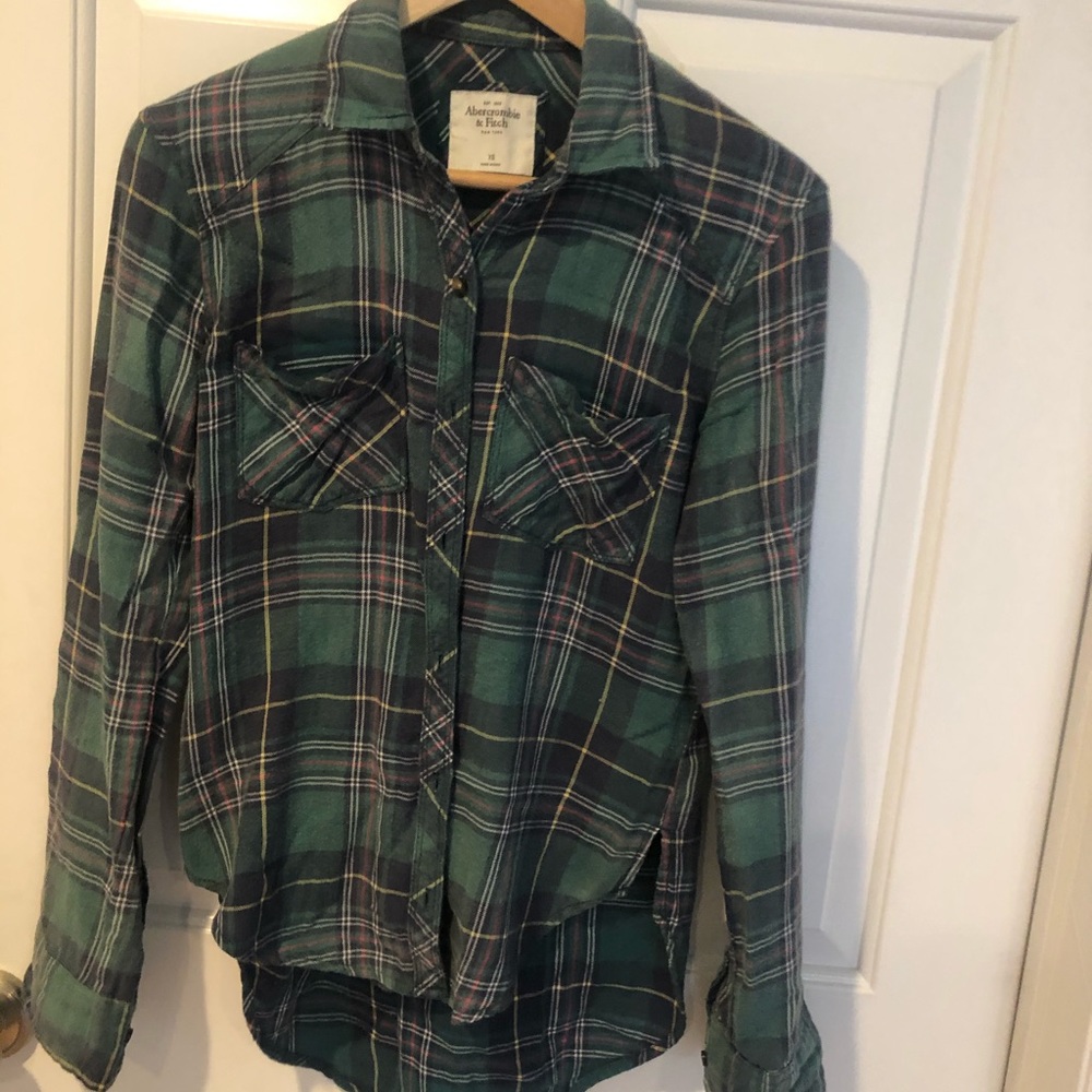Women Abercrombie Flannel shirt